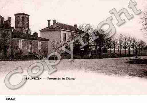 Ville de MAUVEZIN, carte postale ancienne