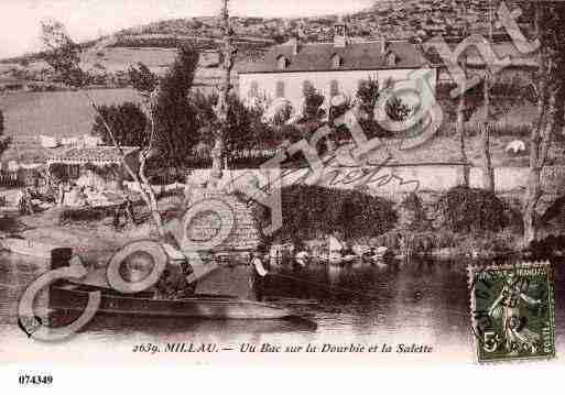 Ville de MILLAU, carte postale ancienne