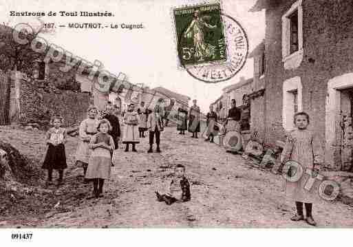 Ville de MOUTROT, carte postale ancienne