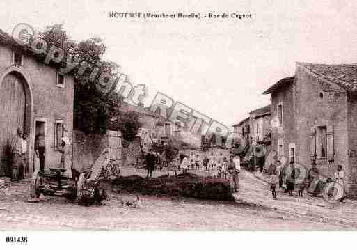 Ville de MOUTROT, carte postale ancienne