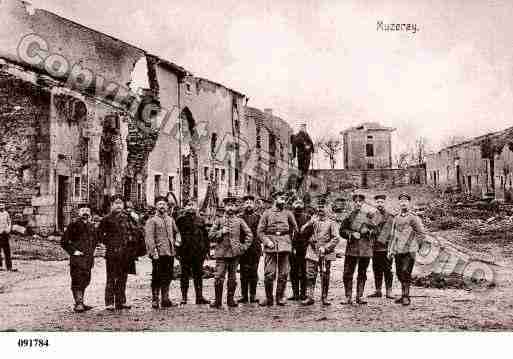 Ville de MUZERAY, carte postale ancienne