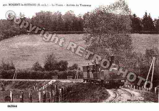 Ville de NOGENTLEROTROU, carte postale ancienne