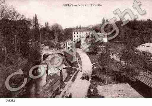 Ville de ORSAY, carte postale ancienne