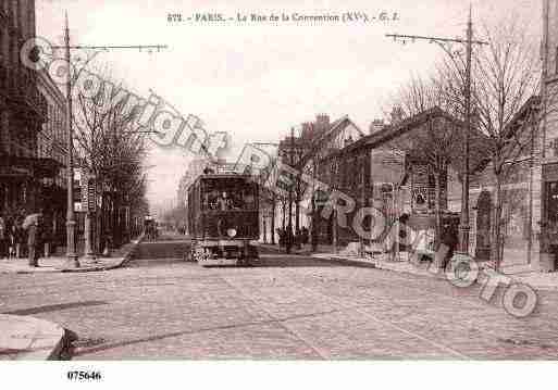 Ville de PARIS15, carte postale ancienne