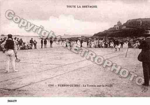 Ville de PERROSGUIREC, carte postale ancienne