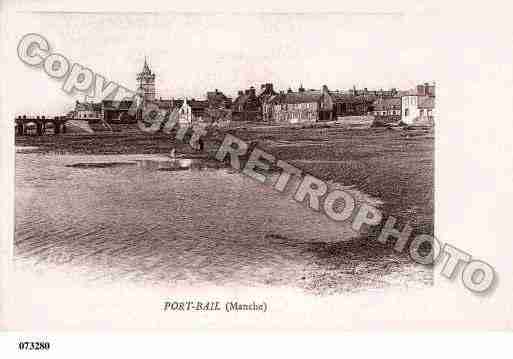 Ville de PORTBAIL, carte postale ancienne