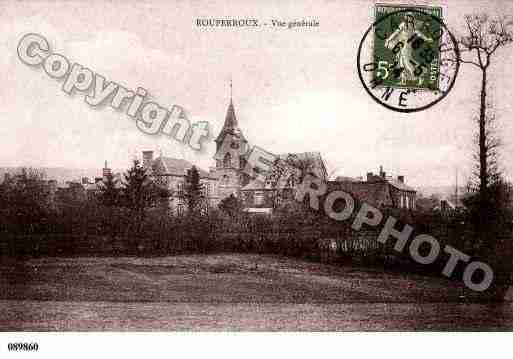 Ville de ROUPERROUX, carte postale ancienne