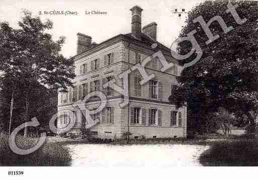 Ville de SAINTCEOLS, carte postale ancienne