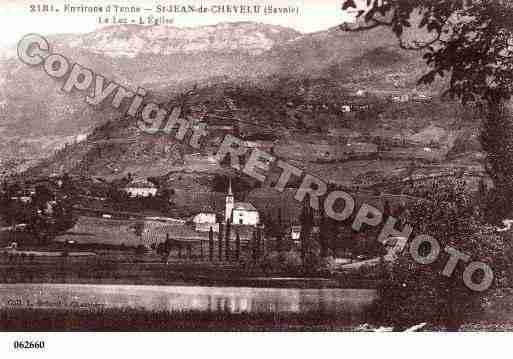 Ville de SAINTJEANDECHEVELU, carte postale ancienne