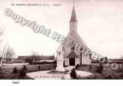 Ville de SAINTLUCIEN, carte postale ancienne