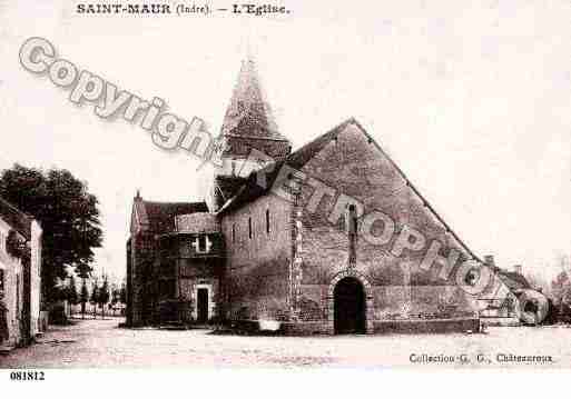 Ville de SAINTMAUR, carte postale ancienne