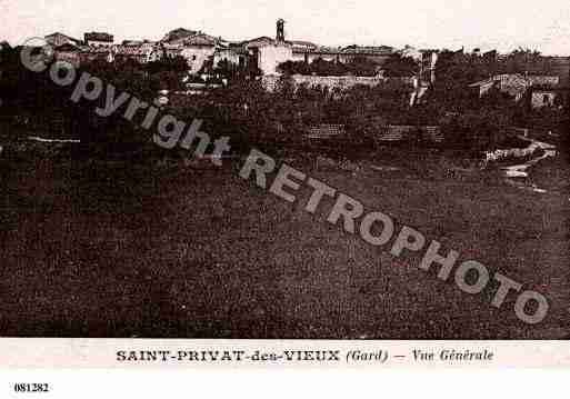 Ville de SAINTPRIVATDESVIEUX, carte postale ancienne