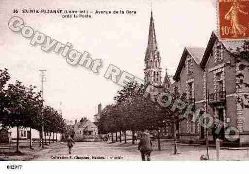 Ville de SAINTEPAZANNE, carte postale ancienne