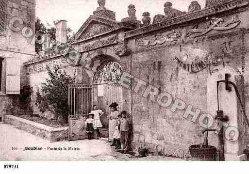 Ville de SOUBISE, carte postale ancienne