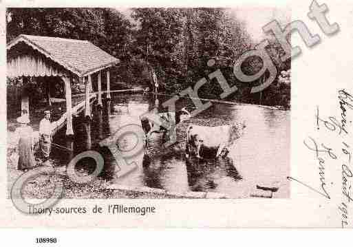 Ville de THOIRY, carte postale ancienne