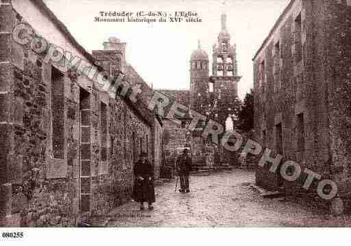 Ville de TREDUDER, carte postale ancienne