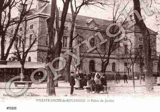 Ville de VILLEFRANCHEDEROUERGUE, carte postale ancienne