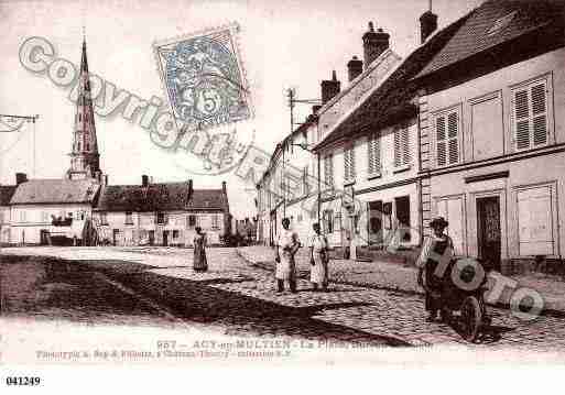 Ville de ACYENMULTIEN, carte postale ancienne