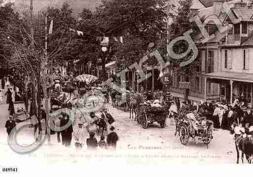 Ville de BAGNERESDELUCHON, carte postale ancienne