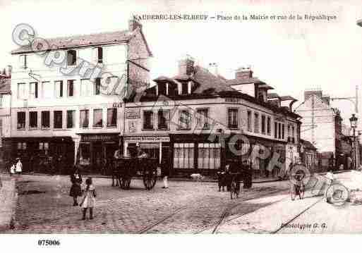 Ville de CAUDEBECLESELBEUF, carte postale ancienne