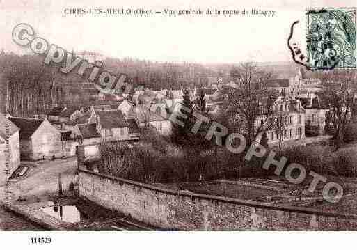 Ville de CIRESLESMELLO, carte postale ancienne