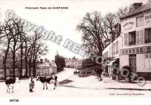 Ville de DAMPIERRE, carte postale ancienne