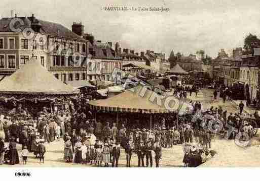 Ville de FAUVILLE, carte postale ancienne