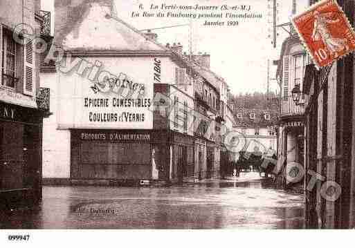 Ville de FERTESOUSJOUARRE(LA), carte postale ancienne