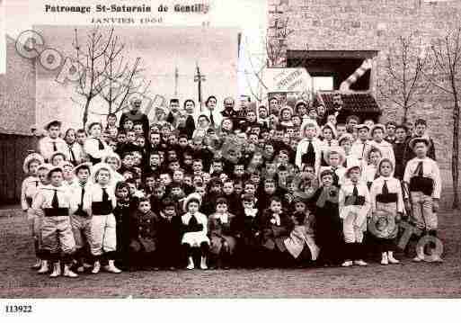 Ville de GENTILLY, carte postale ancienne