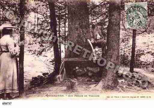 Ville de GERARDMER, carte postale ancienne