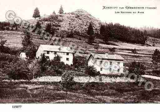 Ville de GERARDMER, carte postale ancienne