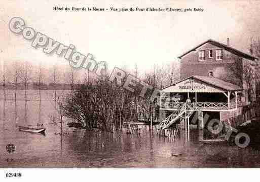 Ville de ISLESLESVILLENOY, carte postale ancienne