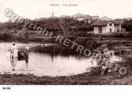 Ville de LAMATH, carte postale ancienne