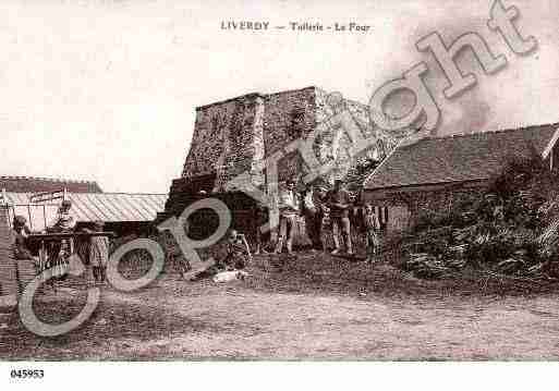 Ville de LIVERDYENBRIE, carte postale ancienne