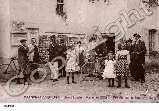 Ville de MARNESLACOQUETTE, carte postale ancienne