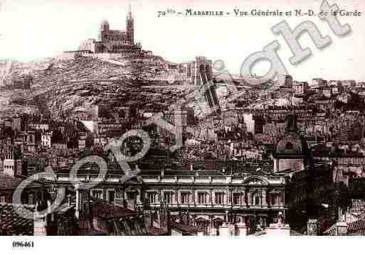 Ville de MARSEILLE, carte postale ancienne