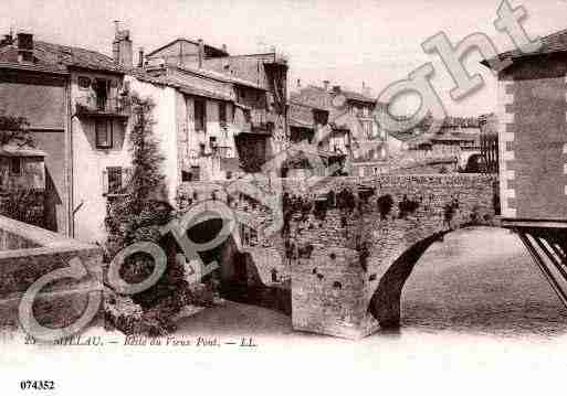 Ville de MILLAU, carte postale ancienne