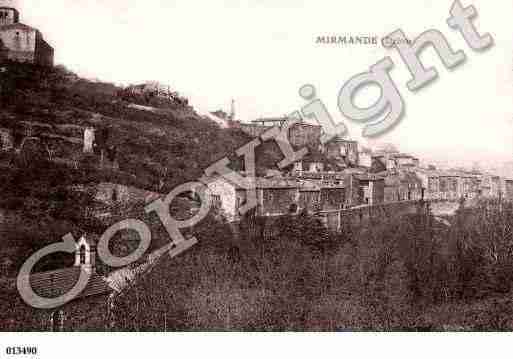 Ville de MIRMANDE, carte postale ancienne