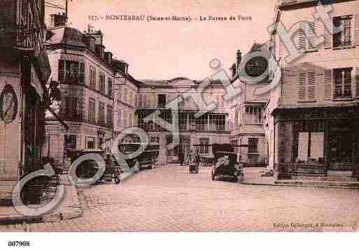 Ville de MONTEREAUFAUTYONNE, carte postale ancienne