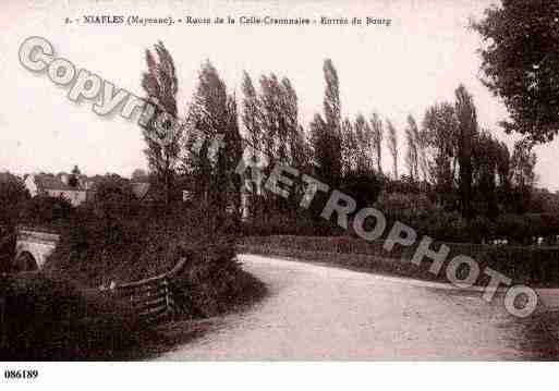 Ville de NIAFLES, carte postale ancienne