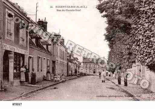 Ville de NOGENTLEROI, carte postale ancienne