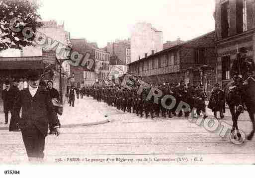 Ville de PARIS15, carte postale ancienne