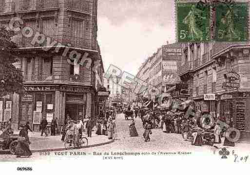 Ville de PARIS16, carte postale ancienne