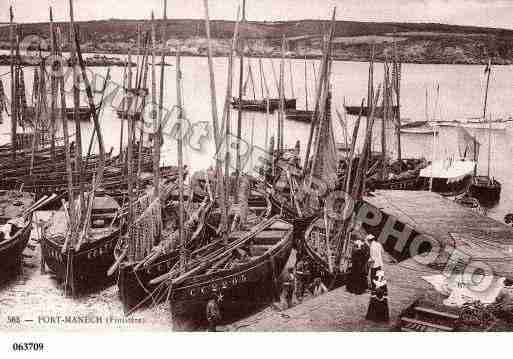 Ville de PONTAVEN, carte postale ancienne