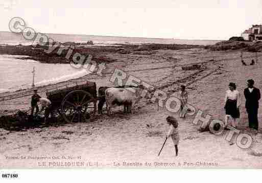 Ville de POULIGUEN(LE), carte postale ancienne