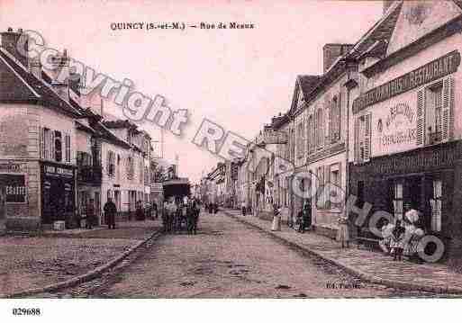 Ville de QUINCYVOISINS, carte postale ancienne