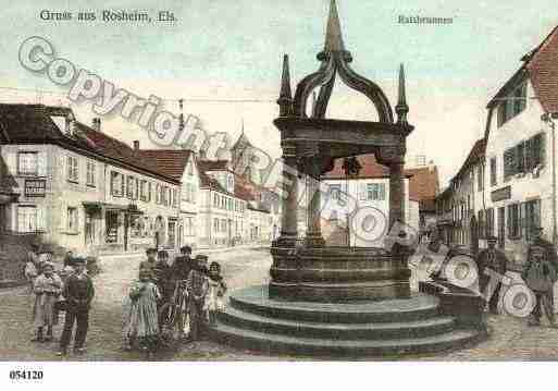 Ville de ROSHEIM, carte postale ancienne