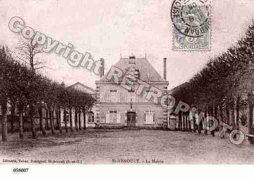 Ville de SAINTARNOULTENYVELINES, carte postale ancienne