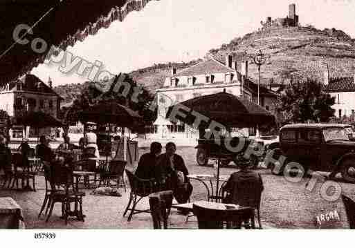 Ville de SAINTCERE, carte postale ancienne