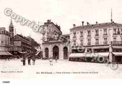 Ville de SAINTCLOUD, carte postale ancienne